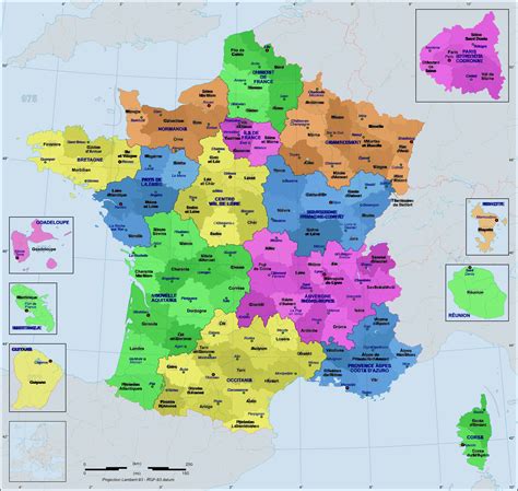Les cartes de france proposées contiennent les contours départements, ainsi que leurs noms et n° de département. Carte France départements » Vacances - Guide Voyage