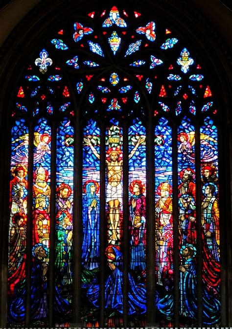Great East Window St George S Cathedral Southwark With Images Stained Glass Windows Church