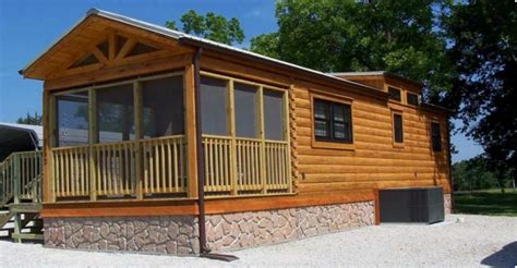 Affordable And Charming Log Cabin Park Models To Go From 74900