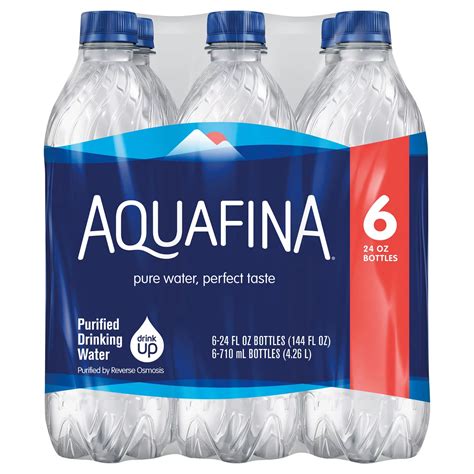 Aquafina Purified Drinking Water 24 Oz Bottles Shop Water At H E B