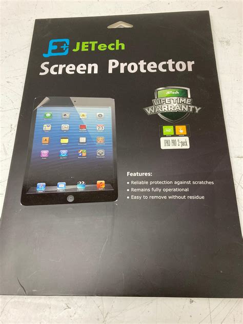 Jetech Screen Protector Ipad Pro 2 Pack Computer Equipment Office