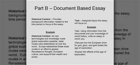 Find write a dissertation on topsearch.co. How to Write a DBQ (or document-based question) essay ...