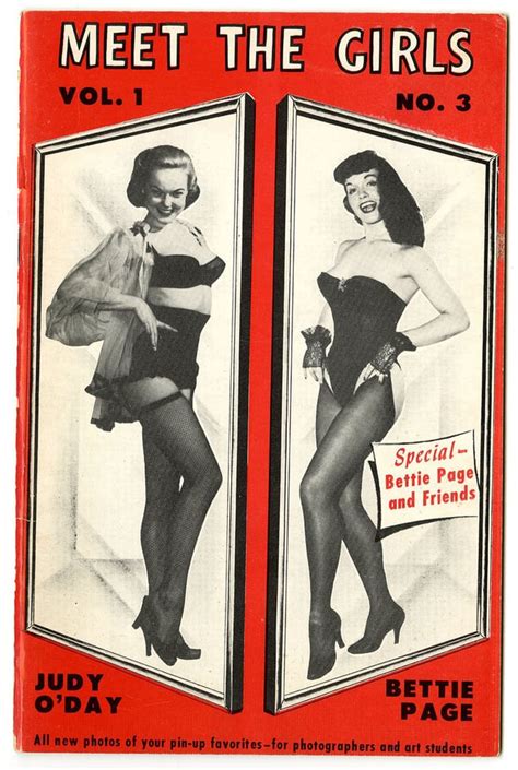 meet the girls 1955 vol 1 no 3 judy o day and bettie page r vgb