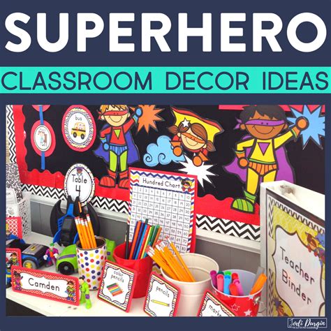 Superheroes Classroom Theme Ideas For Elementary Teachers In 2024