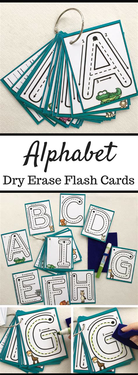 Alphabet Tracing Flashcards