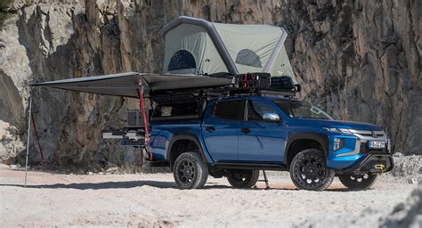 Mitsubishi Gets L200 Ready For Lockdown With Inflatable Camping Tent
