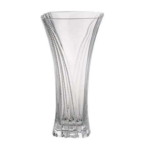 Classictouch Wavy Swarovski Crystal Vase Wayfair