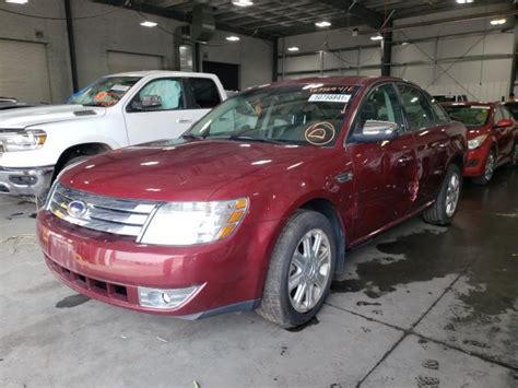 Used Car Ford Taurus 2008 Maroon For Sale In Ham Lake Mn Online Auction