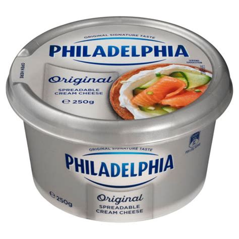 Philadelphia Original Spreadable Cream Cheese Tub 250 Gram Zyppioneshop