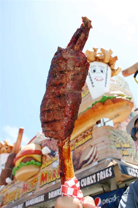 Oh, food on a stick. The Biggest, Most Insane List Of Fair Foods You'll Ever Read