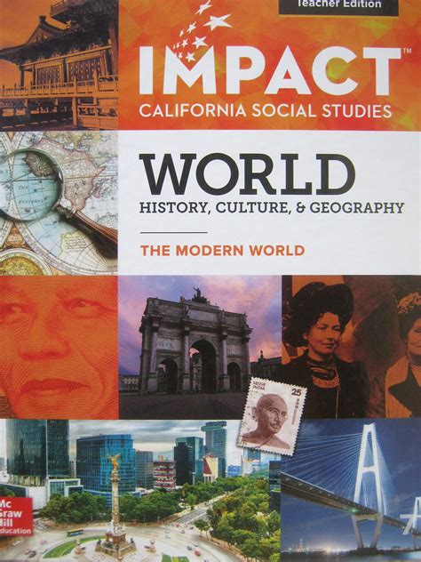 World History Culture And Geography The Modern World California Teacher