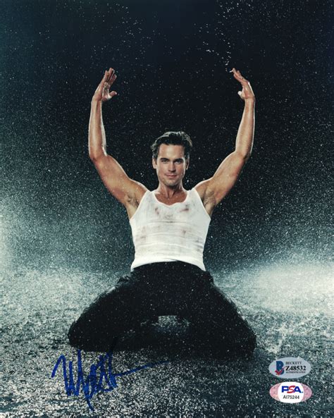 Matt Bomer Signed Magic Mike 8x10 Photo Beckett Coa Pristine Auction