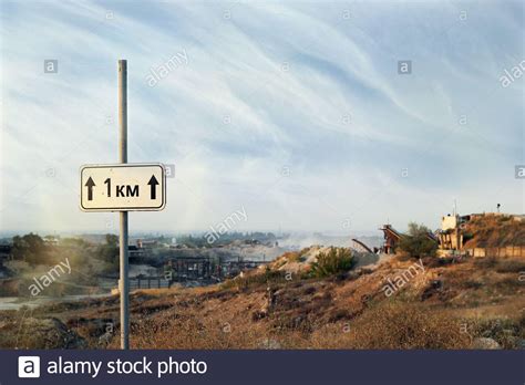 Kilometer Post High Resolution Stock Photography And Images Alamy