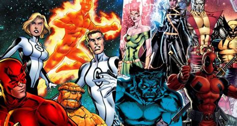 Details On Foxs Unmade Crossover Movie Reveal X Men Vs Fantastic Four