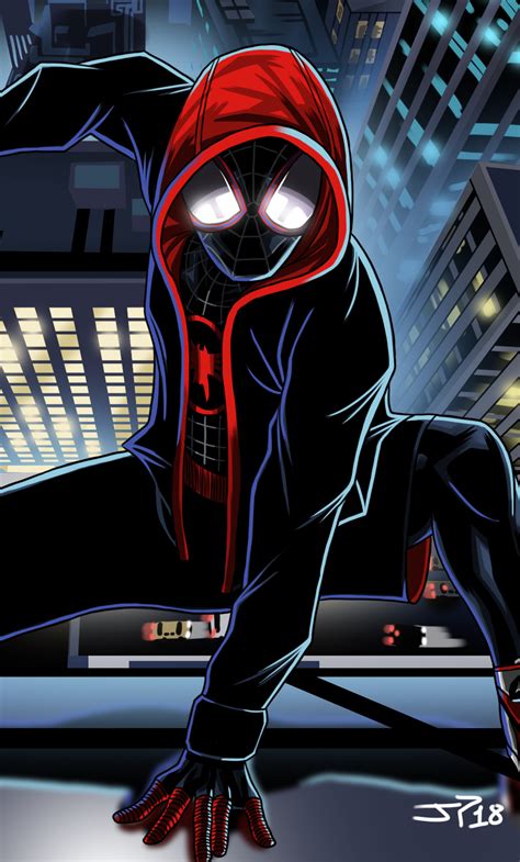 1280x2120 Spiderman Into The Spider Verse Movie Art Iphone 6 Hd 4k