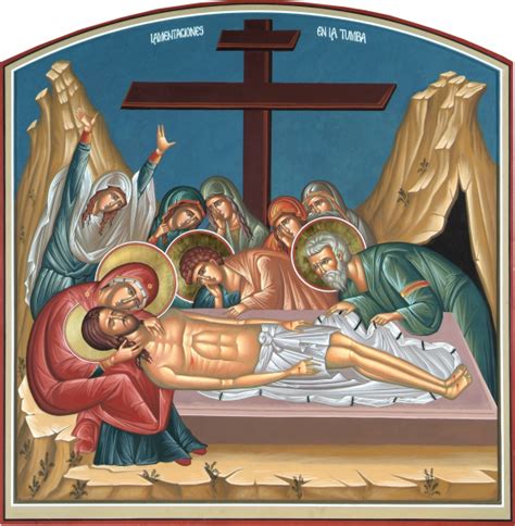 El Descendimiento De La Cruz Ícones Ícone Cristo