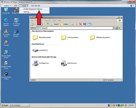 Running Windows 7 In Xp Mode No Cddvd Windows 7 Help Forums