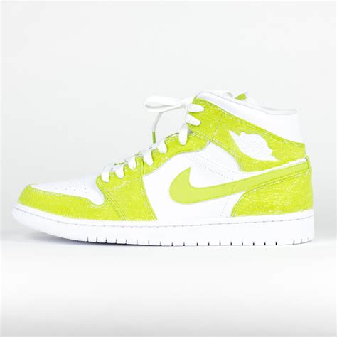 Nike air jordan 1 mid travis scott dark mocha. Nike Air Jordan 1 Mid Custom 'Keylime Sponge' Edition