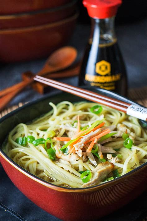 We also have no soup noodles such as zhajiang noodles (beijing fried sauce noodles) and hot sesame noodles also named wuhan noodles. Quick & Easy Chinese Chicken Noodle Soup | Erren's Kitchen