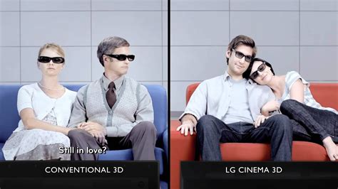 Lg Vs Samsung 3d Tv Screentest 6 Head Position Youtube