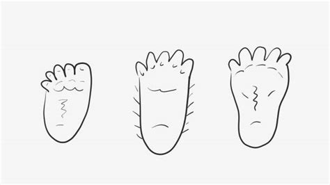 Sasquatch Foot Print Illustrations Royalty Free Vector Graphics And Clip