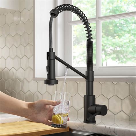 Kraus Bolden 2 In 1 Commercial Style Pull Down Single Handle Water