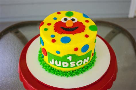 Sesame Street Elmo Smash Cake Sesame Street Birthday