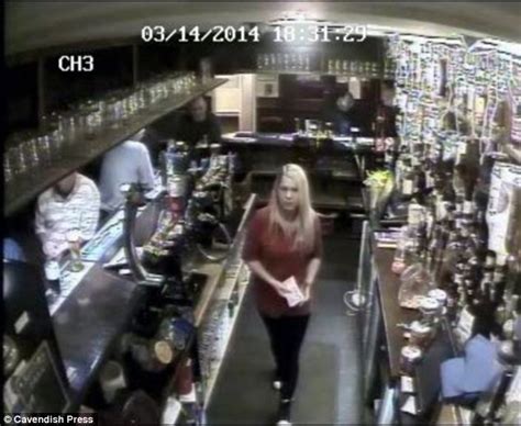 Caught On Cctv Barmaid Helped Herself To £3000 From The Till And