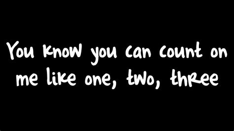 Count On Me Bruno Mars Lyrics Youtube