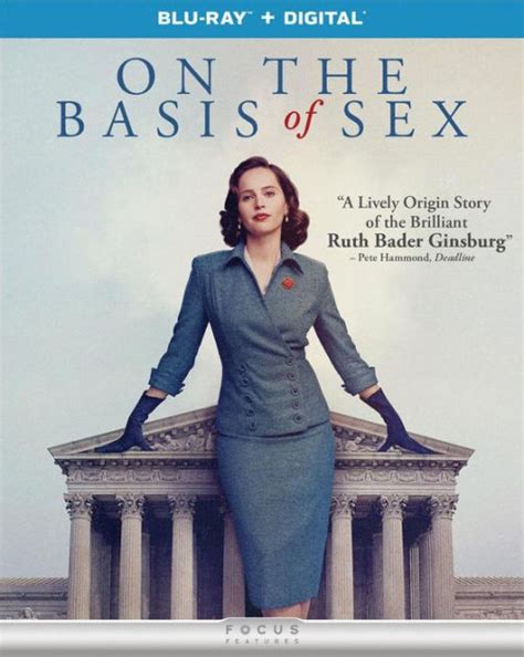 On The Basis Of Sex Includes Digital Copy Blu Ray By Mimi Leder
