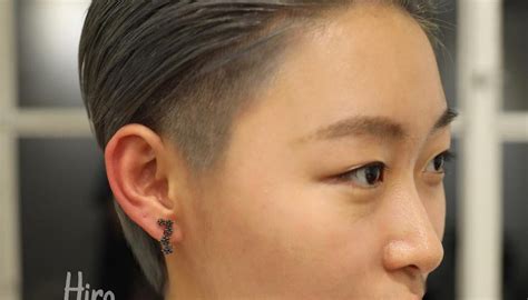 Smoky Undercut Crop With Textured Backcombed Top Lengths The Latest