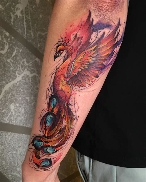 20 Phoenix Tattoos That Show Off A Womans Inner Fire Phoenix Tattoo
