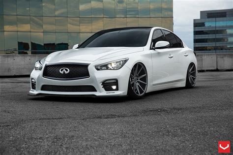 The 2018 infiniti q50 red sport is the most powerful trim of infiniti's compact upmarket sedan. Sleek White Infiniti Q50 with Custom Parts Screams of ...