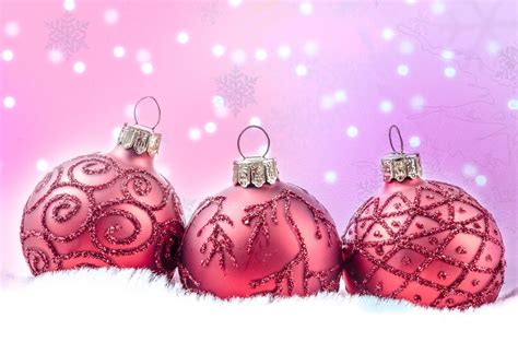 Hd Christmas Pink Wallpapers Wallpaper Cave