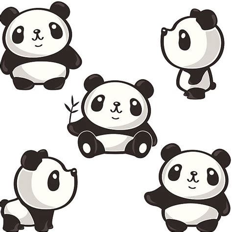 Panda Clip Art Vector Images And Illustrations Istock