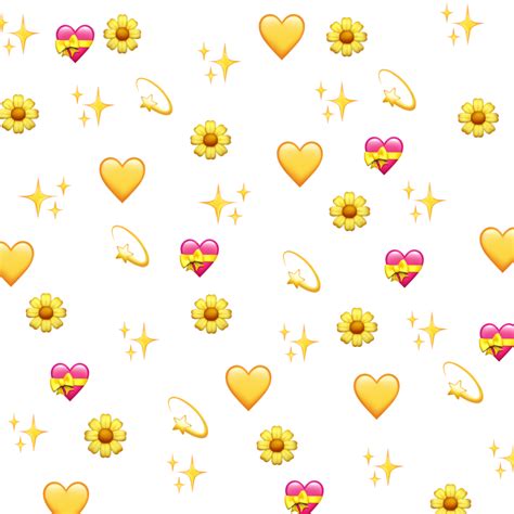 Download Heart Emoji Meme Transparent Png And  Base