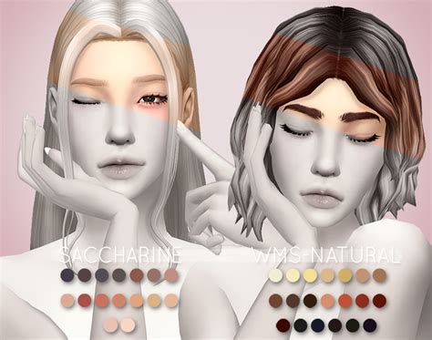 Sims 4 Maxis Match Eyebrows Sims 4 Ccs The Best Maxis Match
