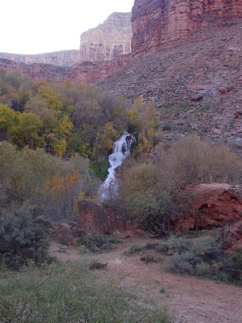 Navajo Falls A Once Mighty Waterfall In Havasu Canyon