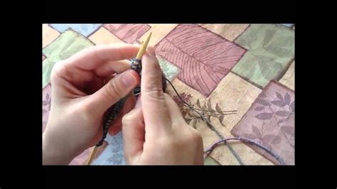 Knitting: How to Start a New Row (Beginner's Dishcloth Tutorial) - YouTube