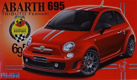 The abarth 695 tributo ferrari is a special limited edition ferrari inspired tribute. Fiat Abarth 695 Tributo Ferrari (RS-83) Fujimi 123844