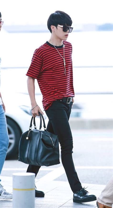 3 looks inspired by jimin's style. Jimin Airport Fashion & Style 2019 | BTS | K-Pop - Lugako