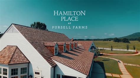 Historic Hamilton Place At Pursell Farms Youtube