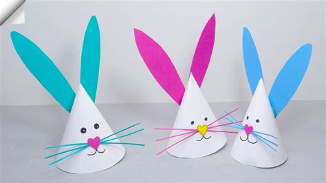 Incredibly Easy Easter Bunny Paper Craft