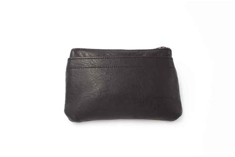 Leather Tech Pouch Made In Usa Buffalo Billfold Company