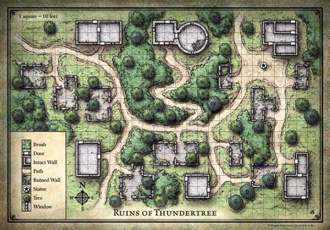 Ruins Map Dd Maping Resources
