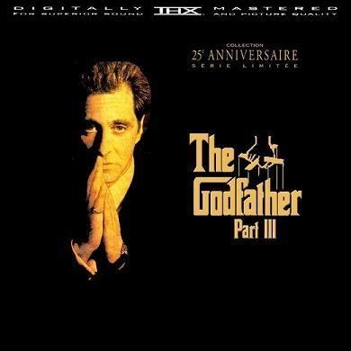 His performance as the godfather. Movie Project: The Godfather - Part III