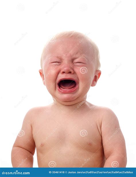Crying Baby Boy Stock Photo Image Of Person Face Hurt 35461418