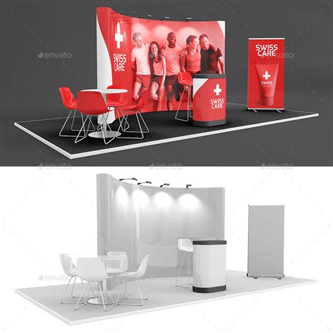 Trade Show Booth Mock Up Bundle By Alsdesignlda Graphicriver