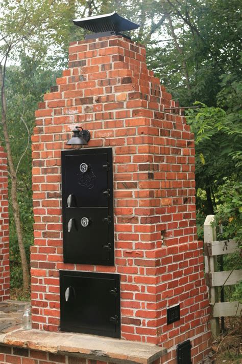 Want to know how to build a house cheaply? How To Build A Brick Smoker | Home Design, Garden ...