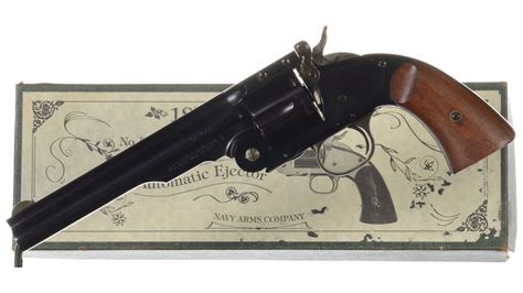 Uberti 1875 Schofield Us Cavalry Model Revolver With Box Rock Island
